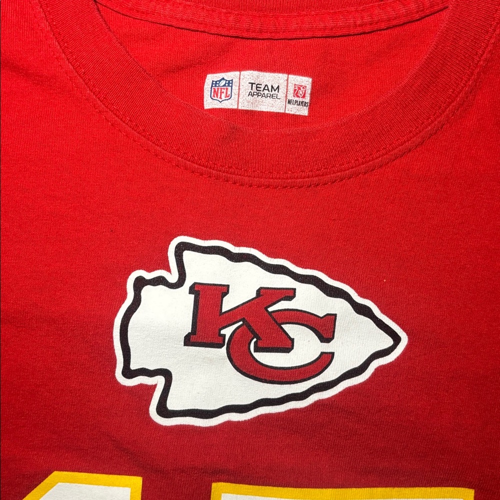 NFL team apparel Kansas City Chiefs T shirt Patrick Mahomes - Picture 6 of 11